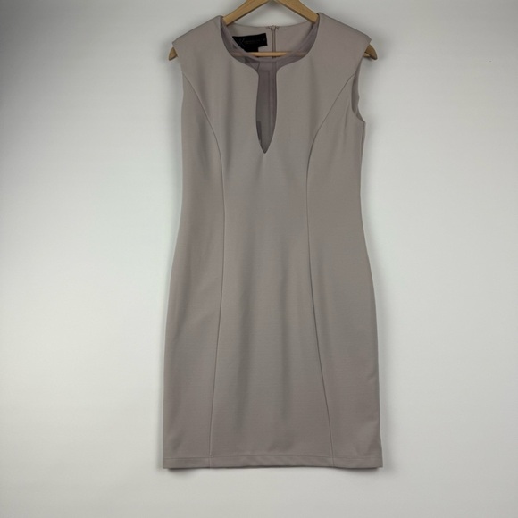 Kardashian Kollection Women’s Medium Pebble Grey Bodycon Dress – Sleeveless - Picture 2 of 11